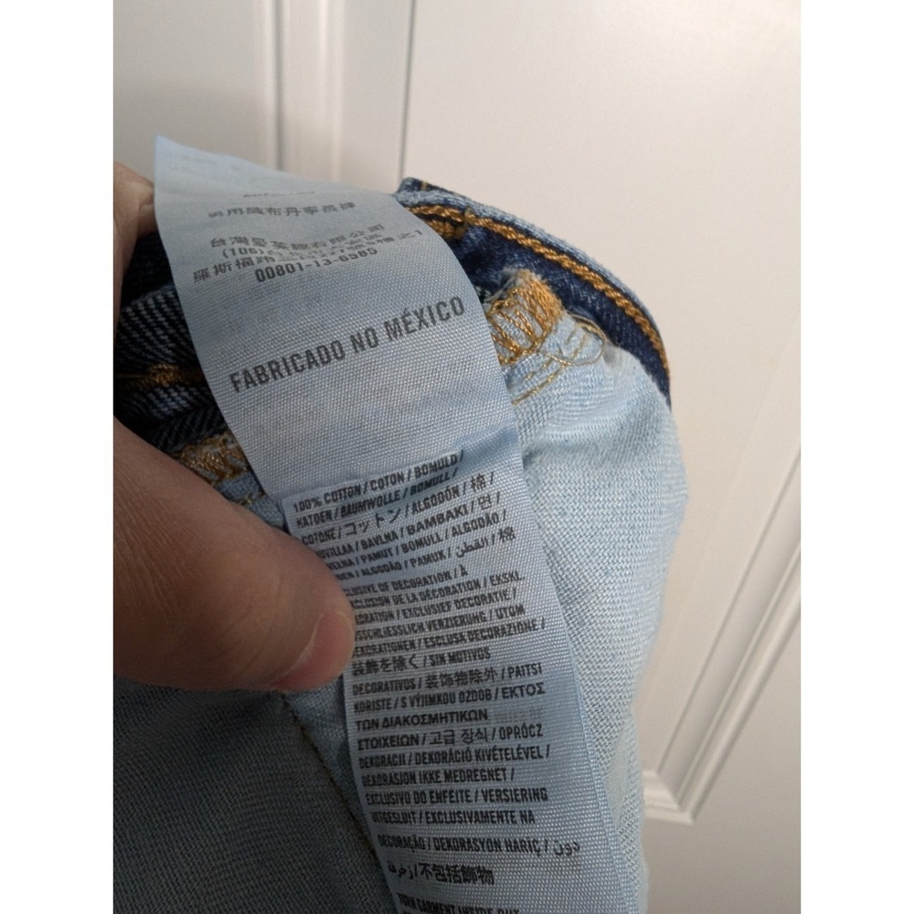 Hollister Men's Jeans Straight Leg Medium Blue Denim 100% Cotton Size 32 x 33.5 - Picture 6 of 7